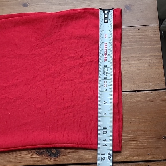 Vibrant Red One Shoulder Full Length Jumpsuit - Picture 8 of 11